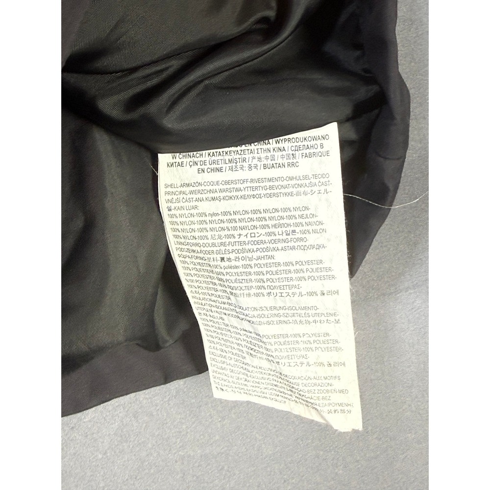 Vans Mens Black Nylon Snap Front Coach‎ Jacket Size L Lightweight Casual - Picture 8 of 8